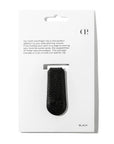 Magnetic Leather Clip - Black