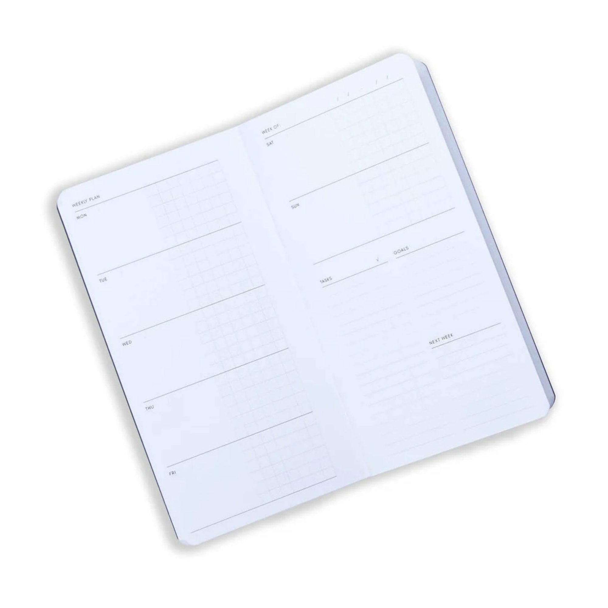 Undated Slim Planner - Black