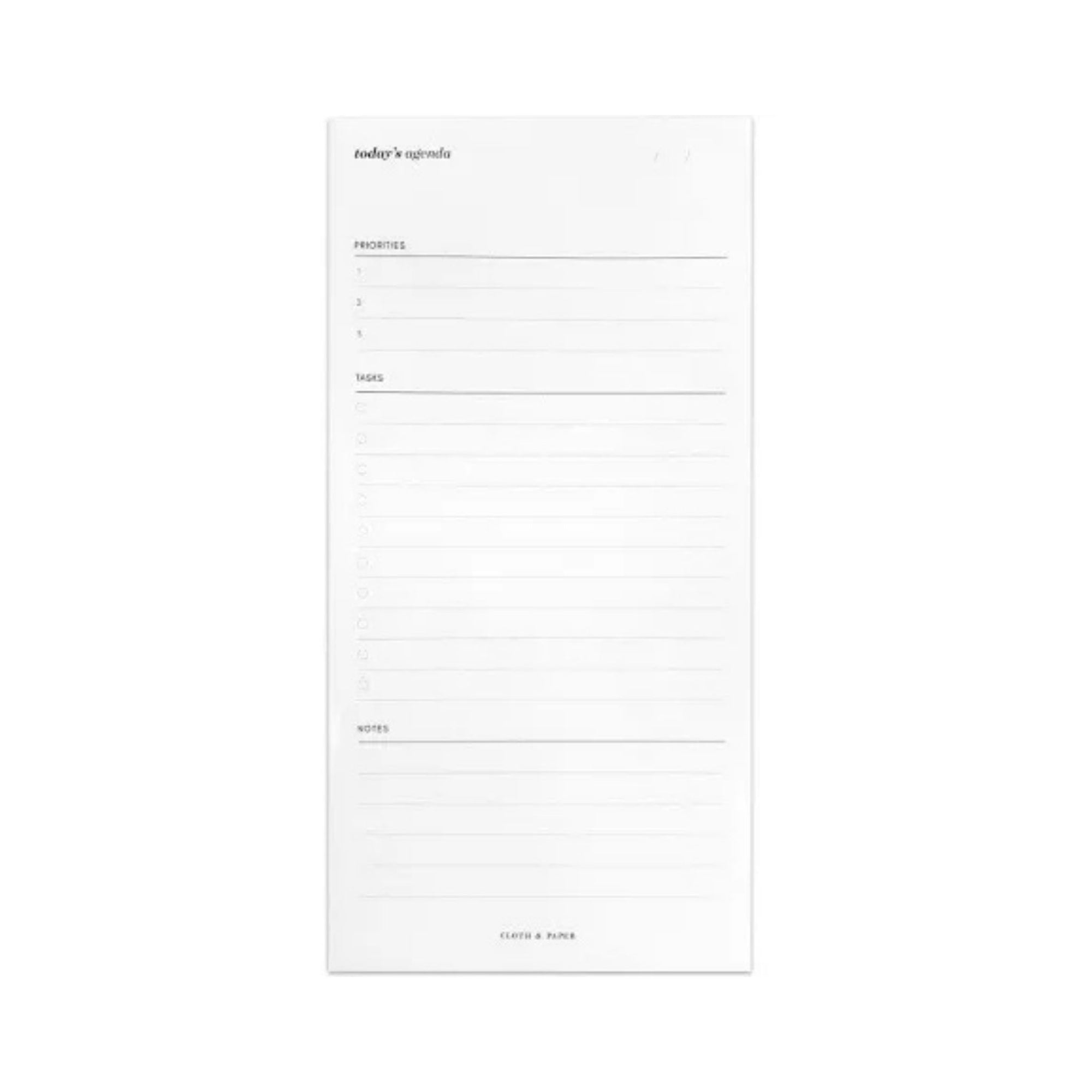 Agenda Notepad
