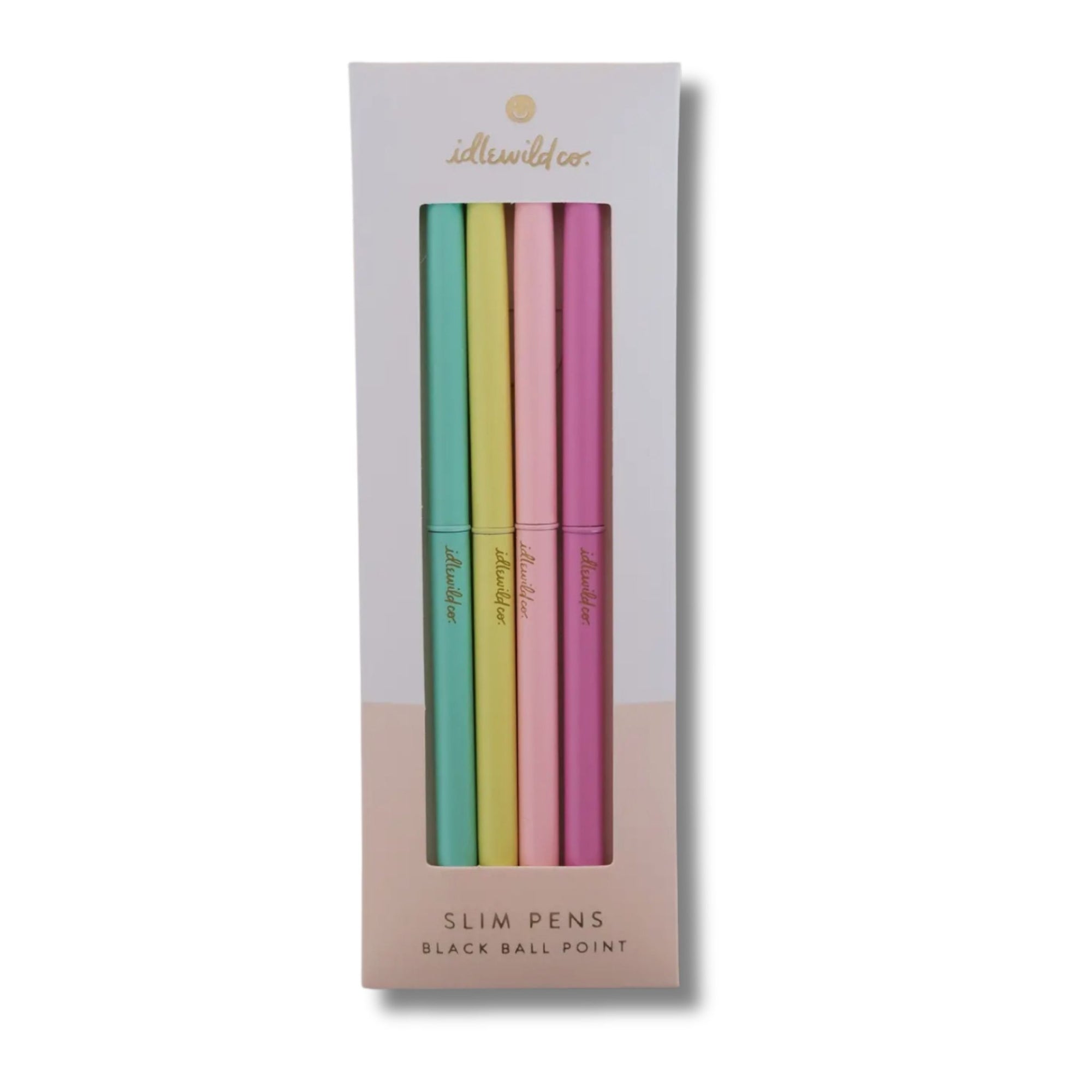 Neon Matte Slim Pen Collection (set of 4)