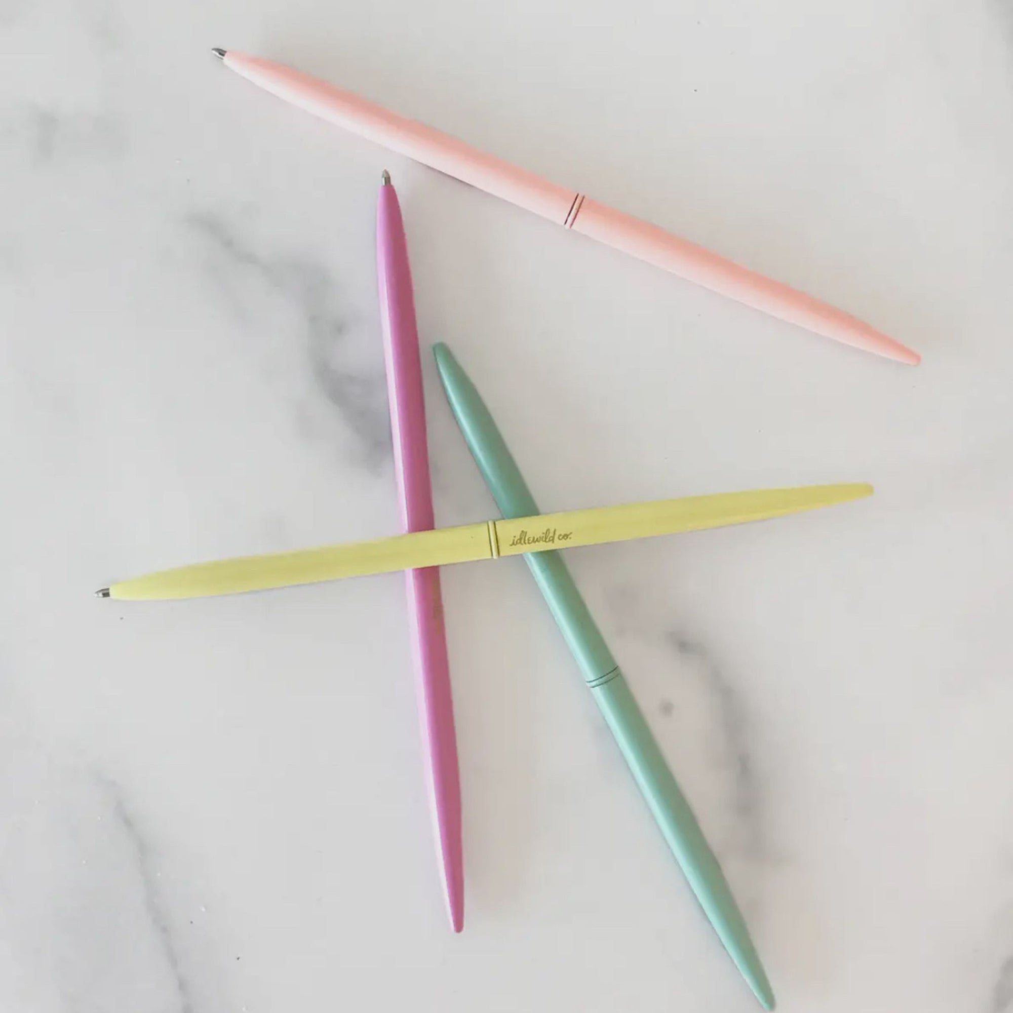 Neon Matte Slim Pen Collection (set of 4)