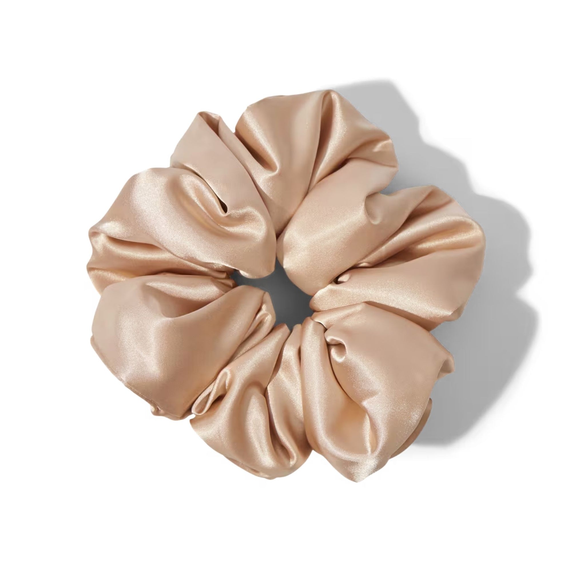 Satin Pillow Scrunchie - Gold