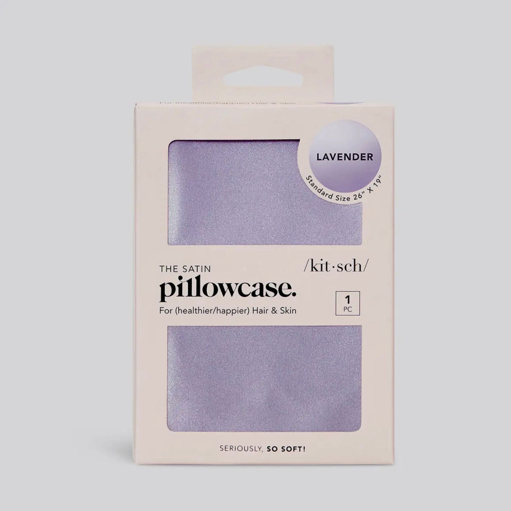 Satin Pillowcase in Lavender