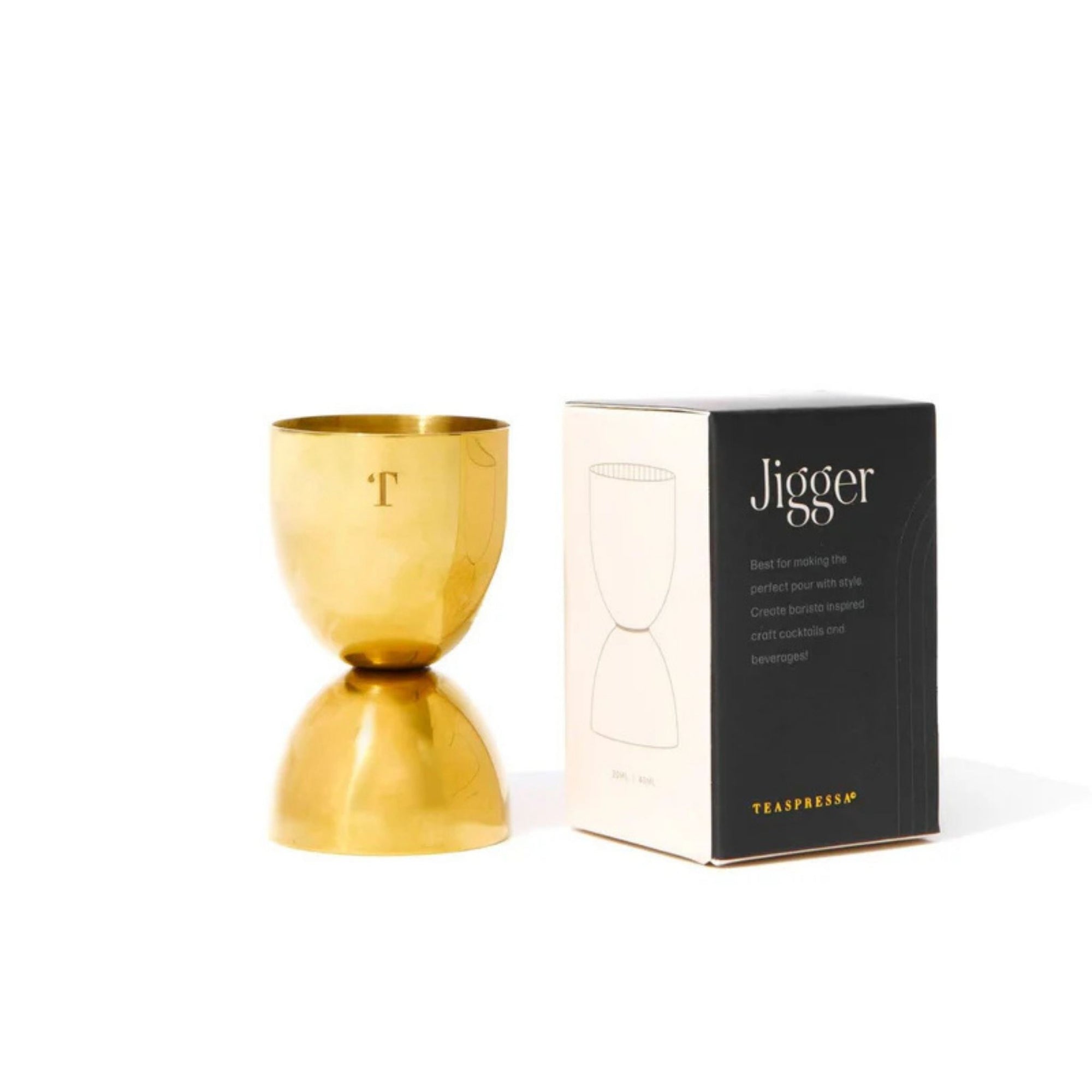 Gold Cocktail Jigger