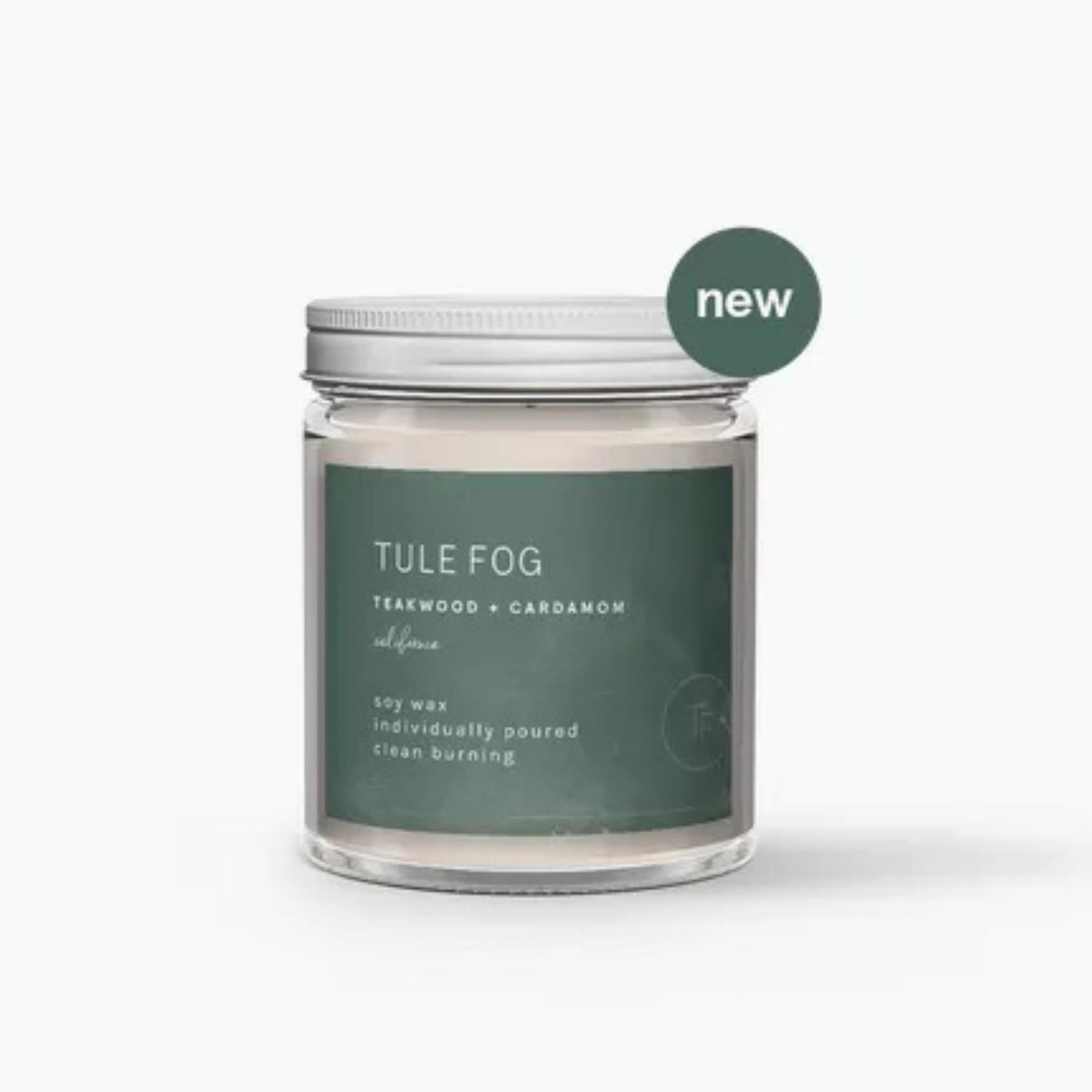 Teakwood + Cardamom Soy Wax Candle