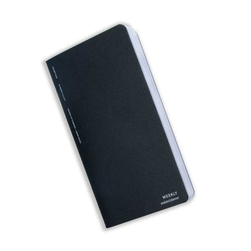 Undated Slim Planner - Black