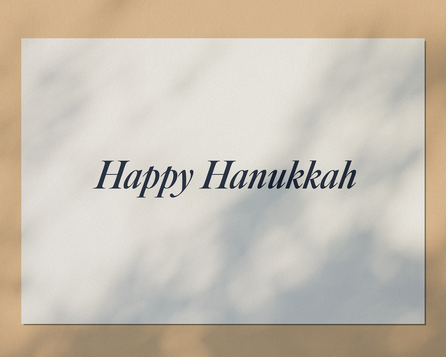 Happy Hanukkah