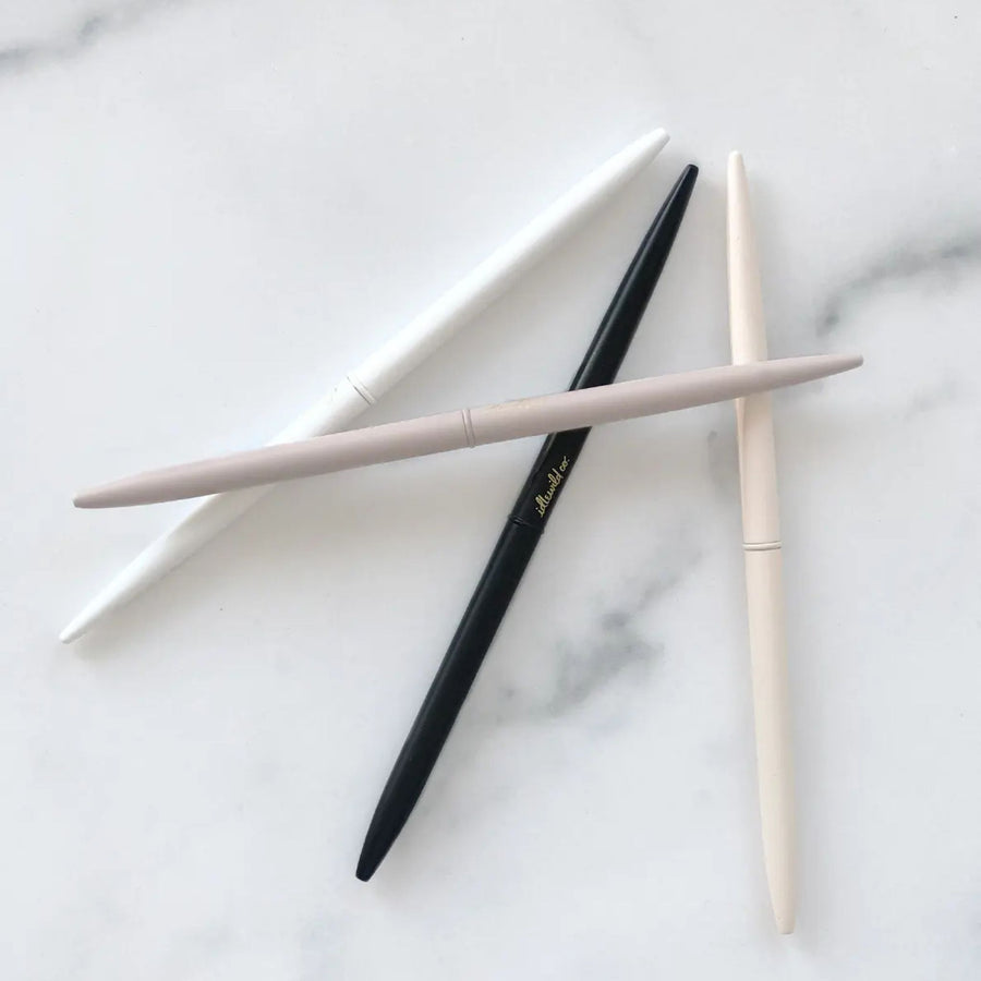 Neutral Matte Slim Pen Collection (set of 4)